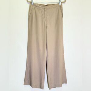 BCBGMaxAzria - Lyocell Wide Leg High Waisted Dress Pants - size 4